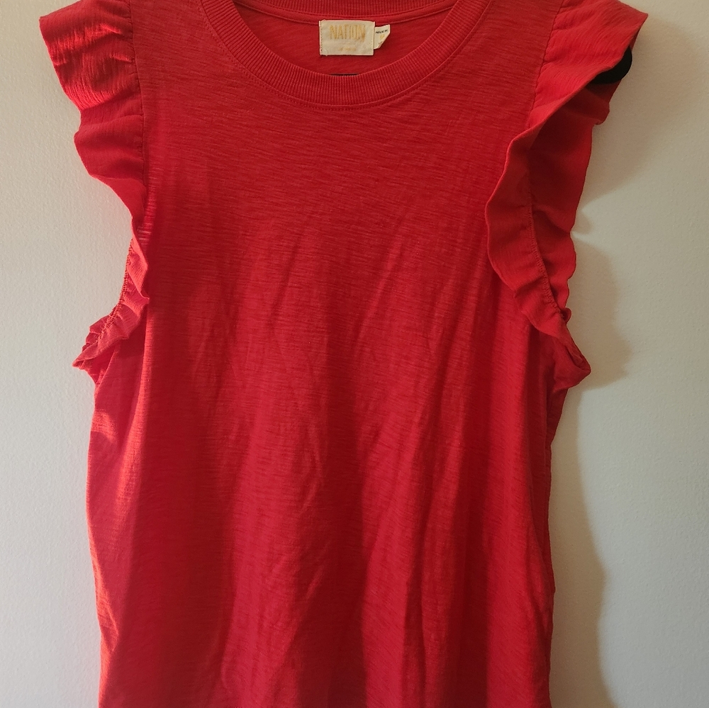 Nation LTD Ruffle Top